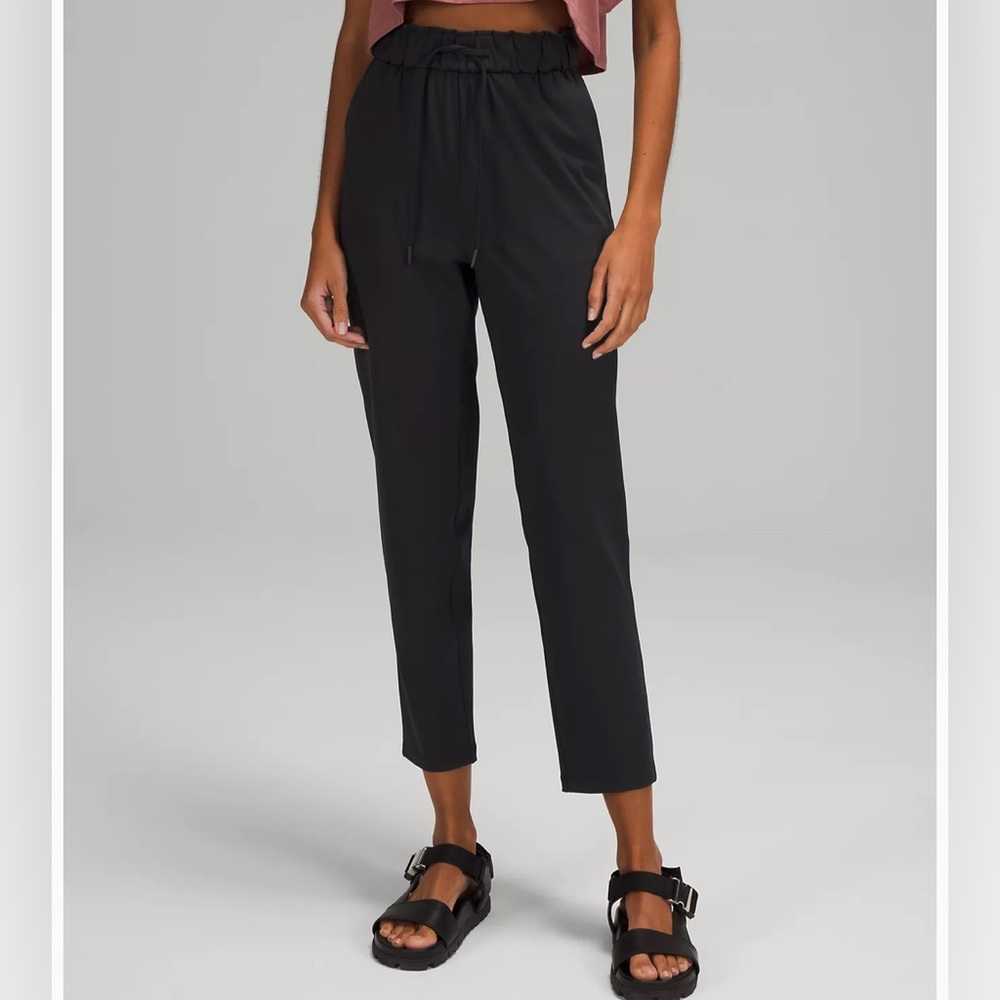 Apana Yoga Black Travel Pants